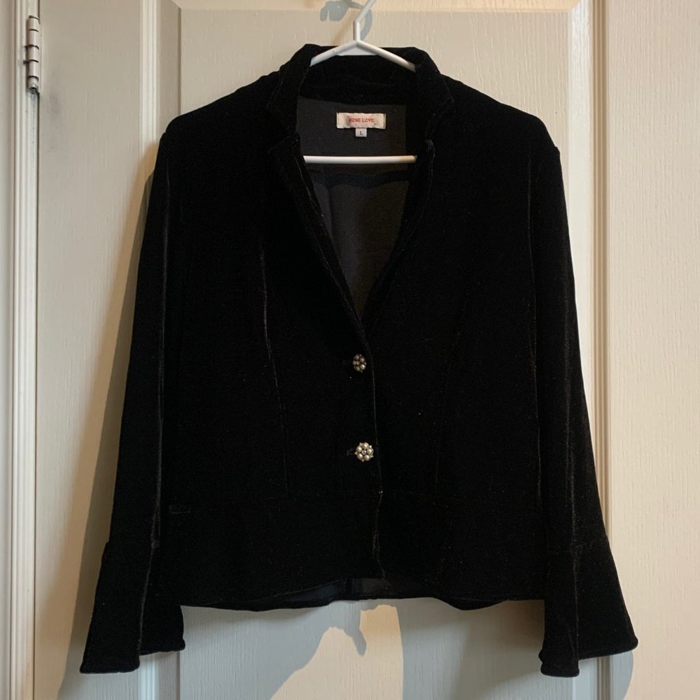 Women Velvet Jacket
